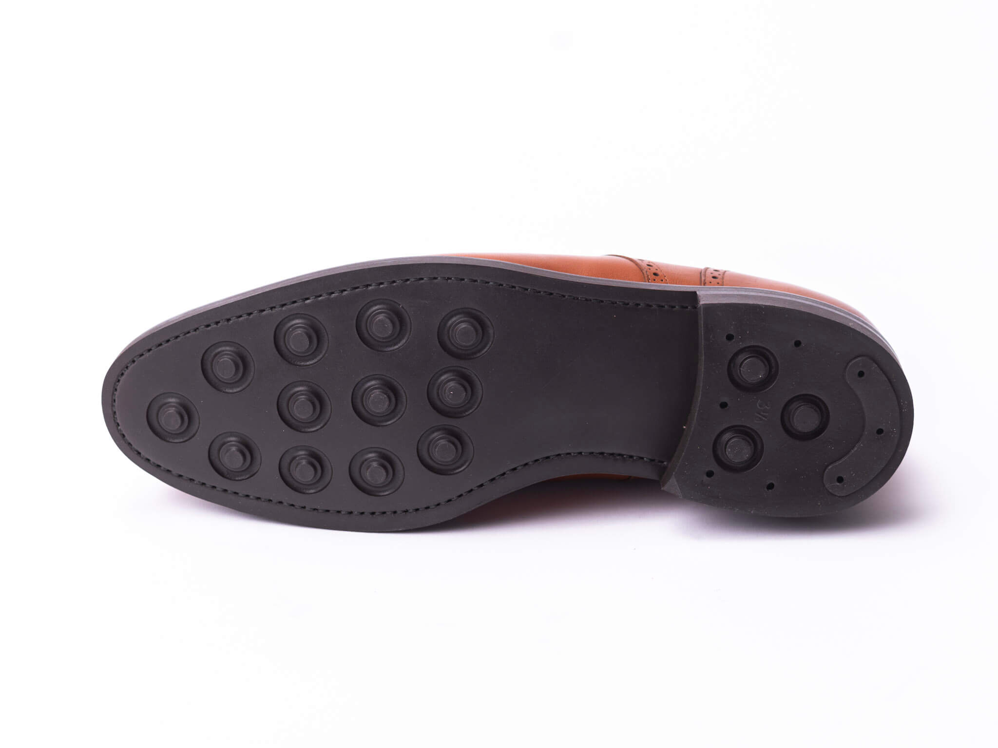 Semi Brogue in Derby Style with Vibram sole