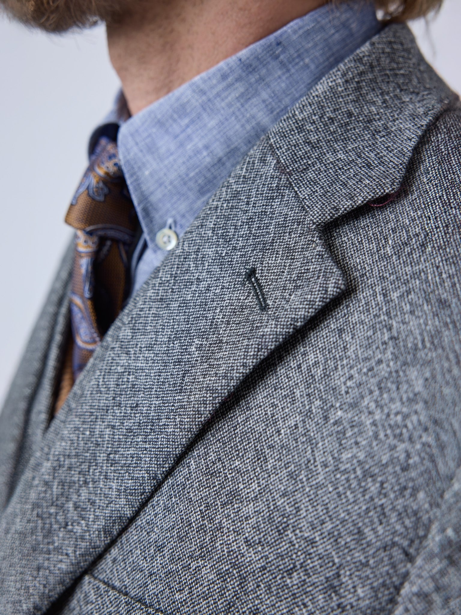 Tweed suit in 3-button Classic from Moon Tweed