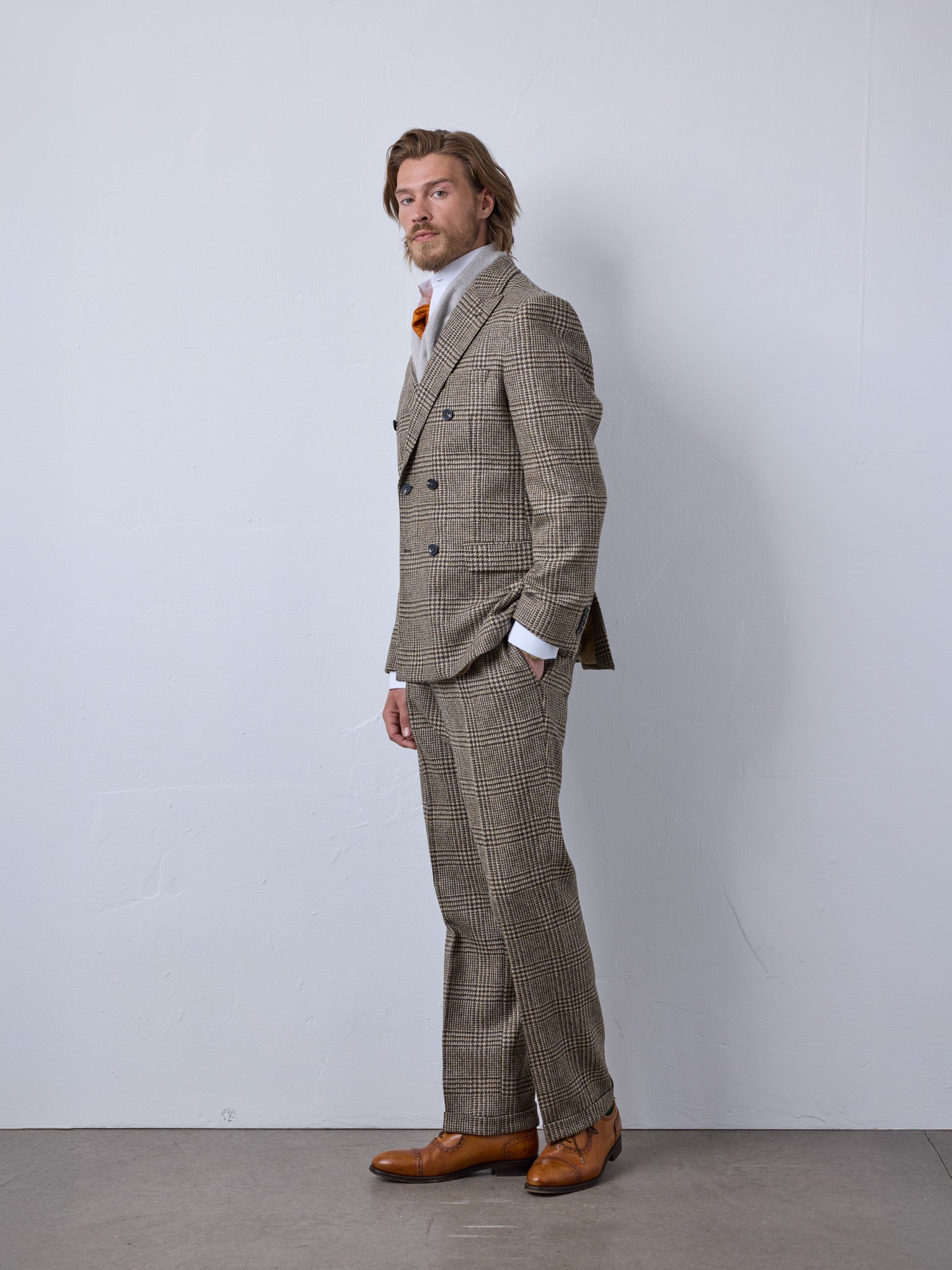 Tweed suit in 3-button Classic from Moon Tweed