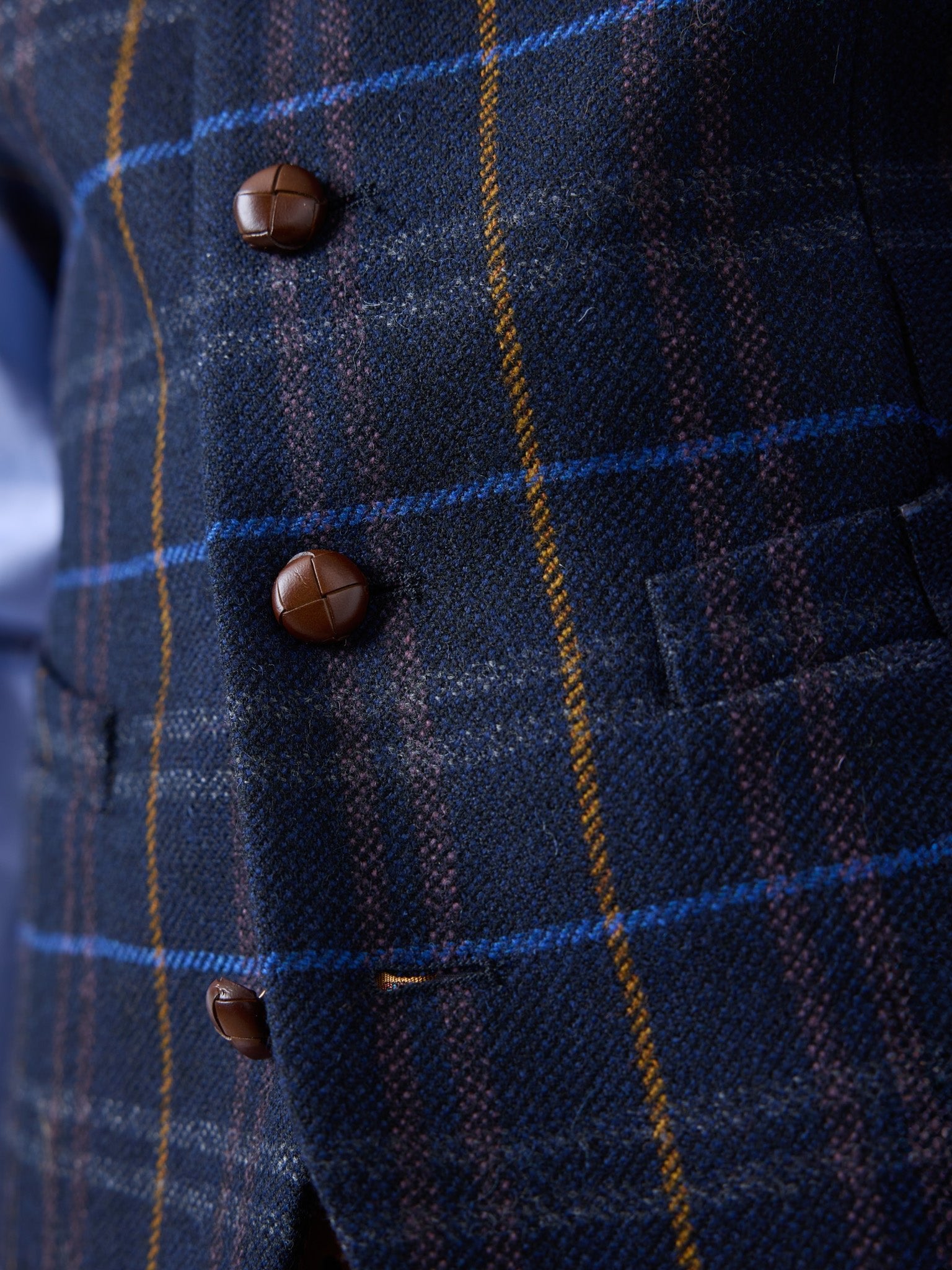 Lovat Tweed Waistcoat