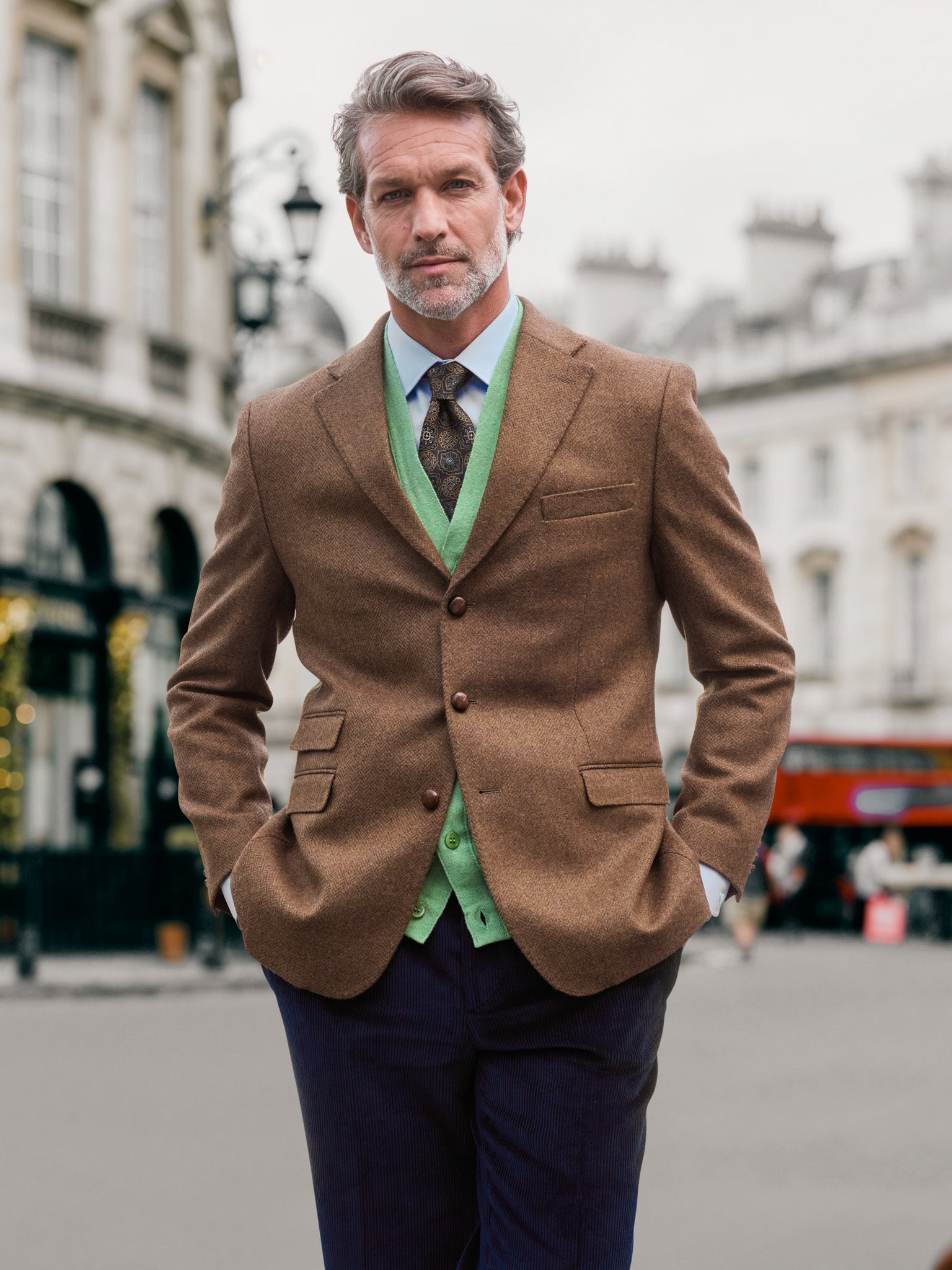 Tweed Jacket in 3-Button Classic from Love Tweed