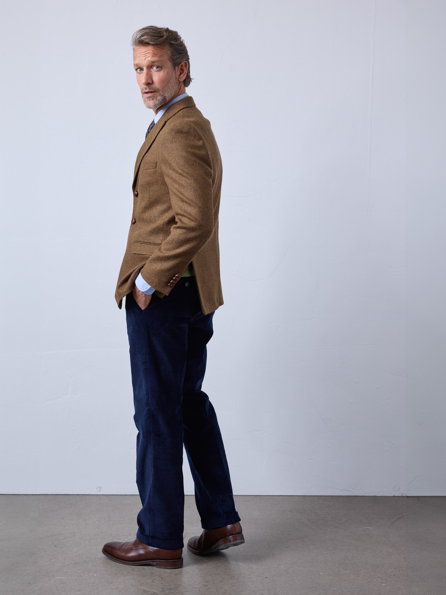 Tweed Jacket in 3-Button Classic from Love Tweed