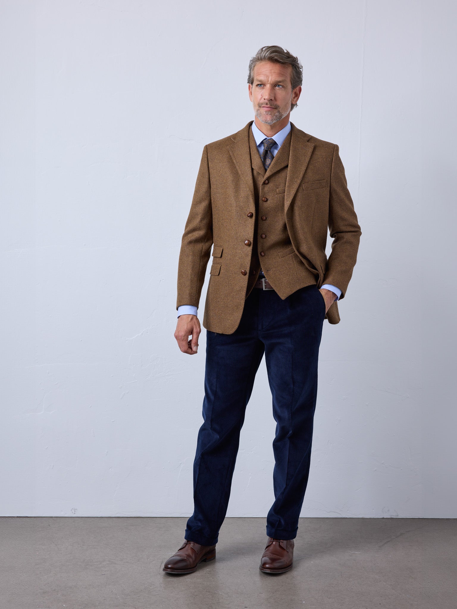 Tweed Jacket in 3-Button Classic from Love Tweed