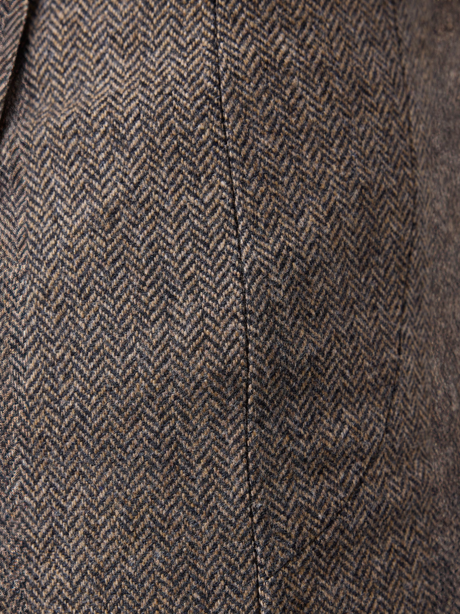 Marlene tweed trousers in brown