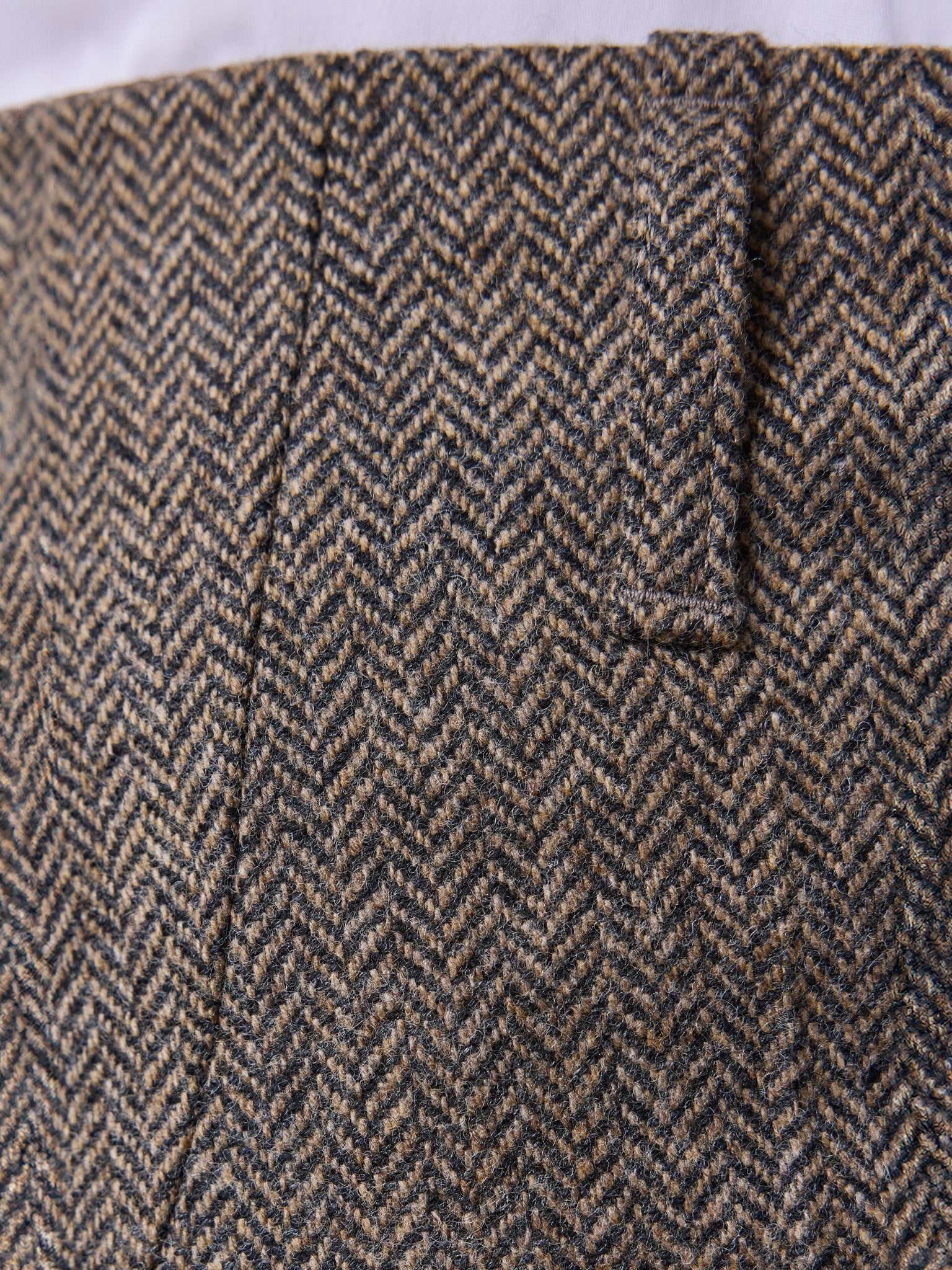 Marlene tweed trousers in brown