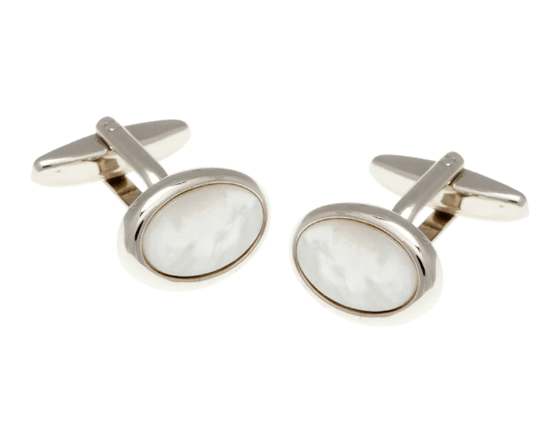 Cufflinks: Mother of Pearl