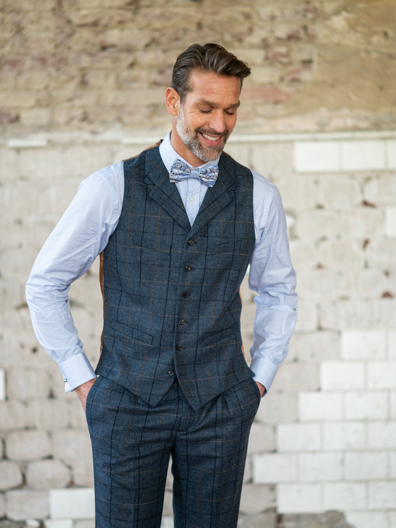 Tweed suit 3-button Classic from Moon Tweed