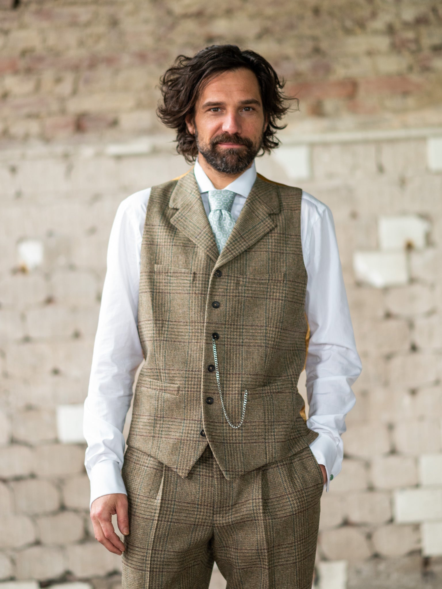 Tweed suit in 3-button Classic from Lovat Tweed
