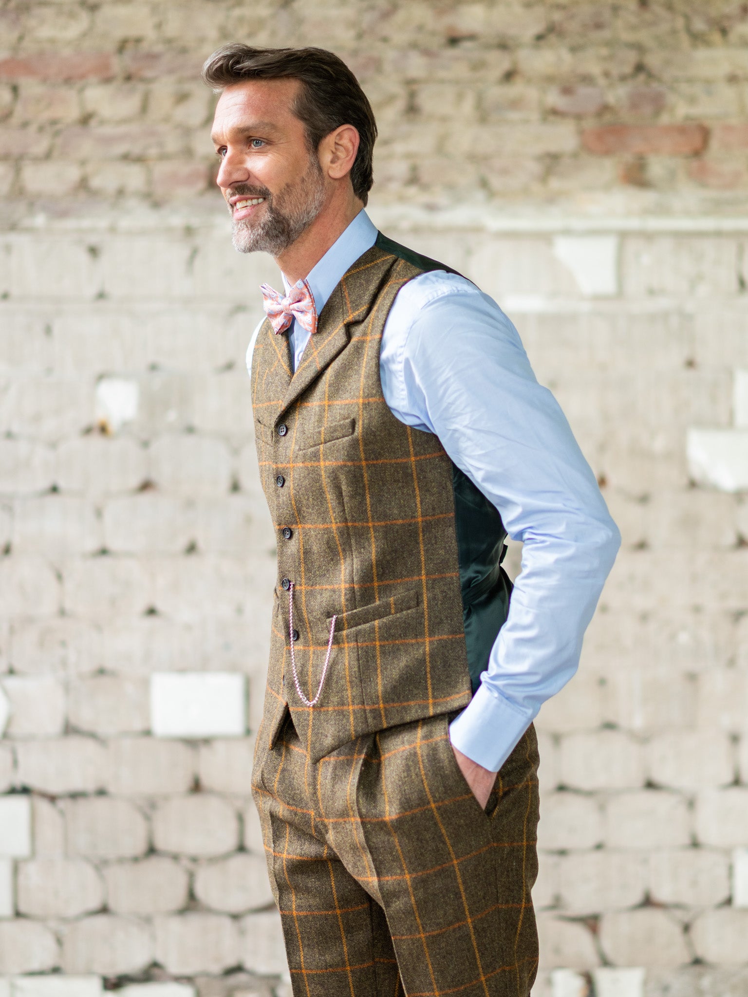 Tweed suit in 3-button Classic from Lovat Tweed