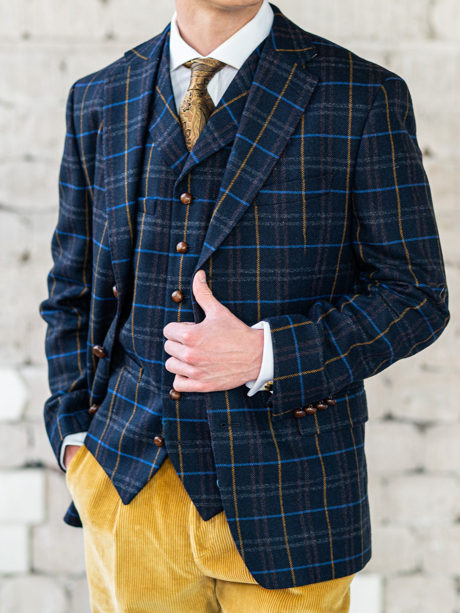 Tweed Jacket in 3-Button Classic from Love Tweed