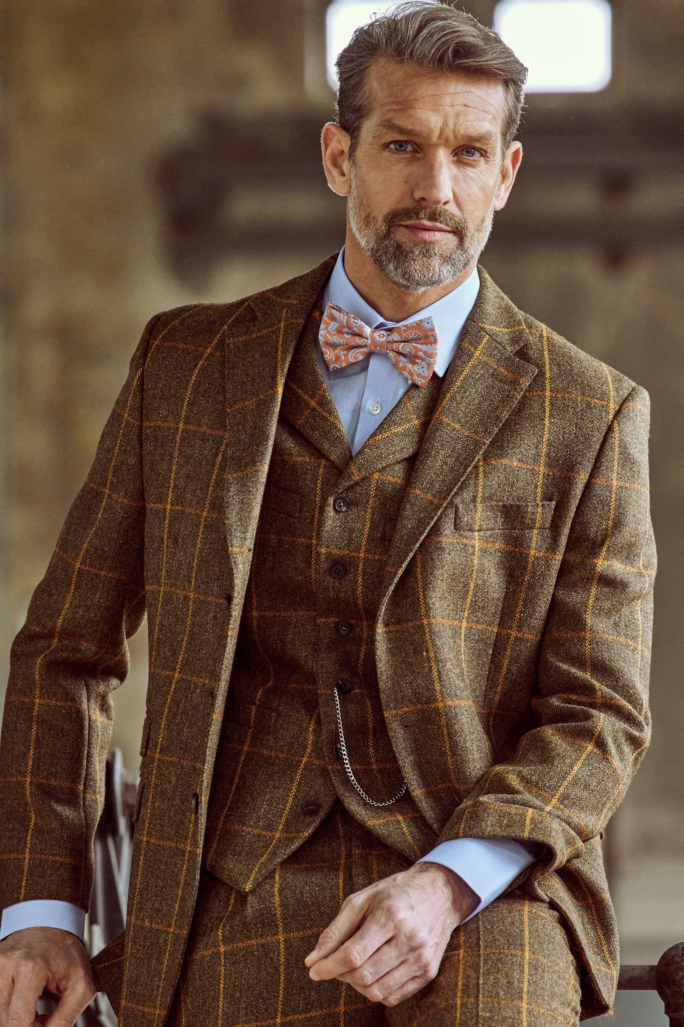 Tweed suit in 3-button Classic from Lovat Tweed
