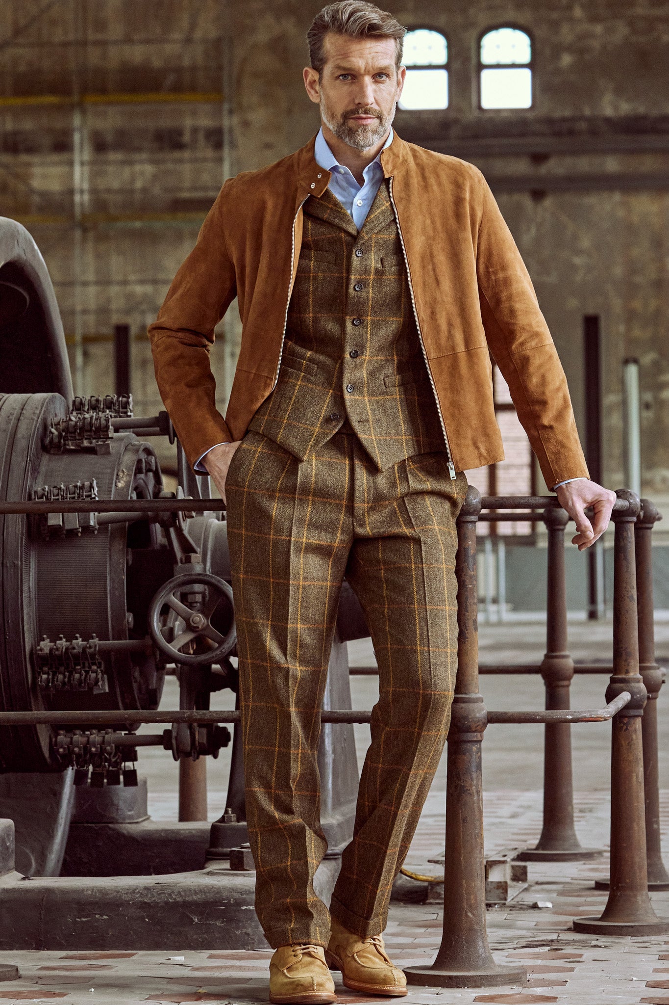 Tweed suit in 3-button Classic from Lovat Tweed