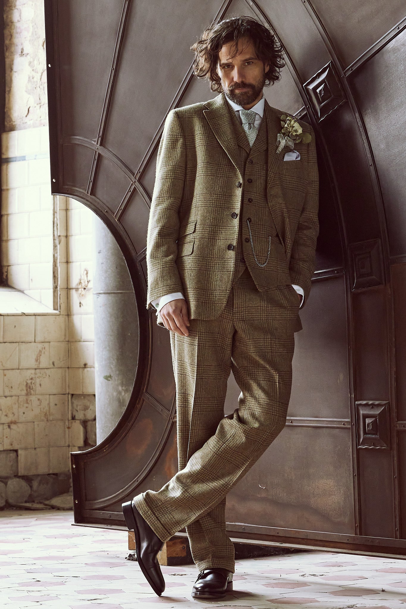Tweed suit in 3-button Classic from Lovat Tweed