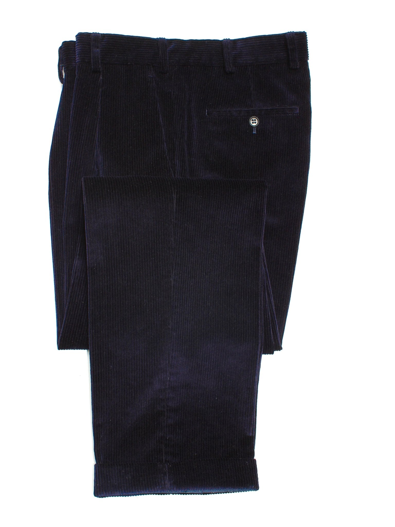 Corduroy trousers Brisbane Moss, Colour: Dark Navy