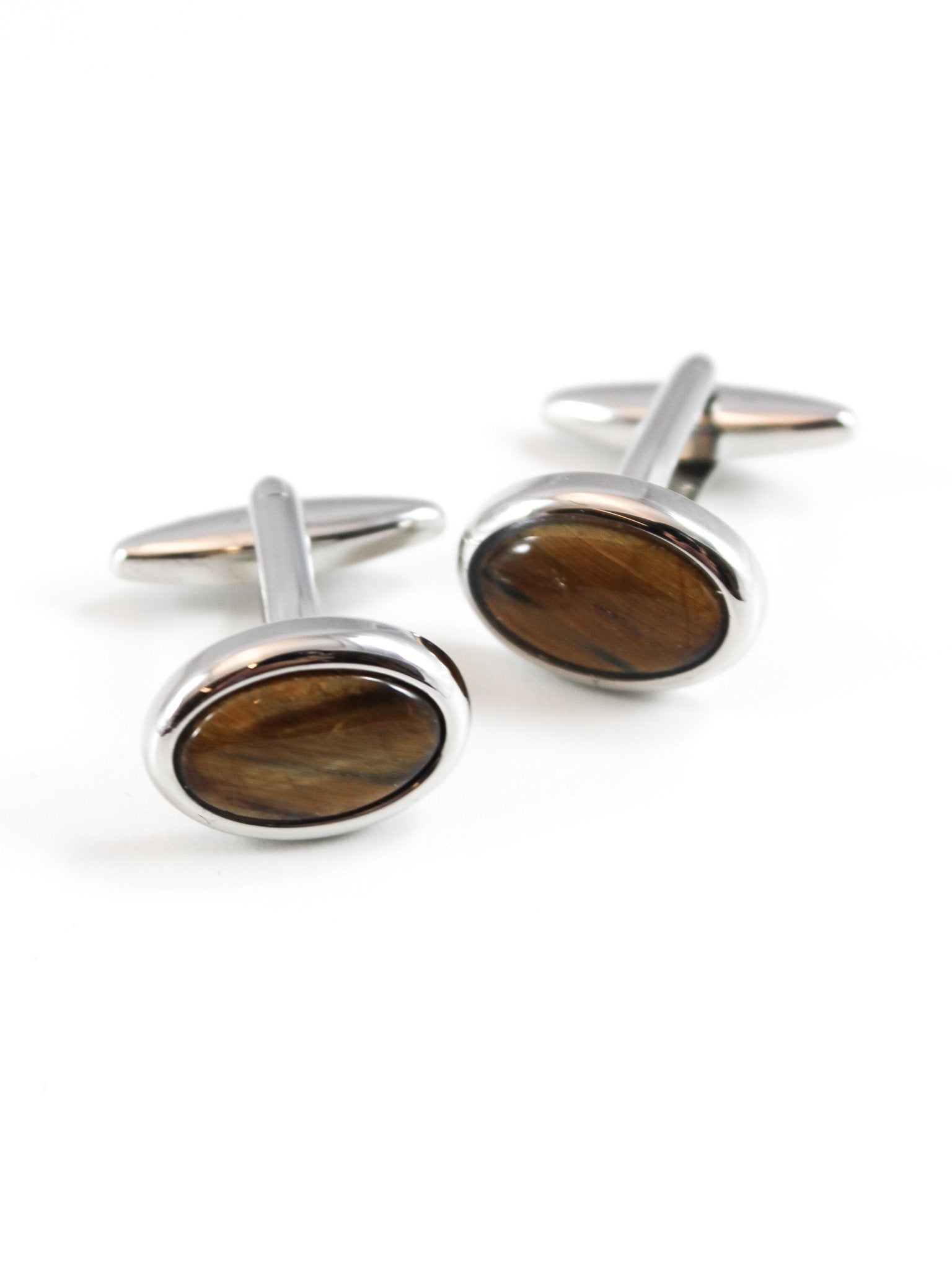 Cufflinks: Tiger Eye