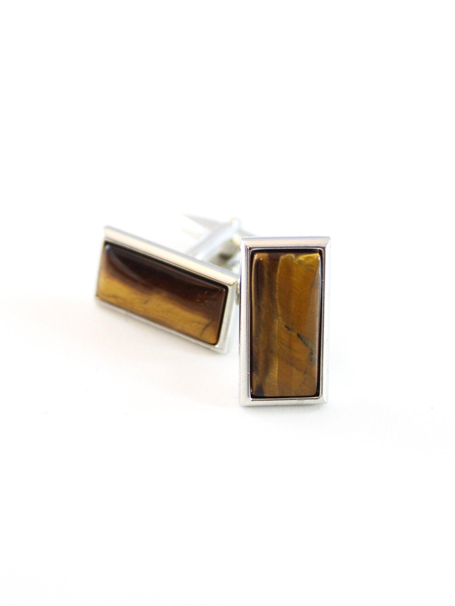 Cufflinks: Tiger Eye