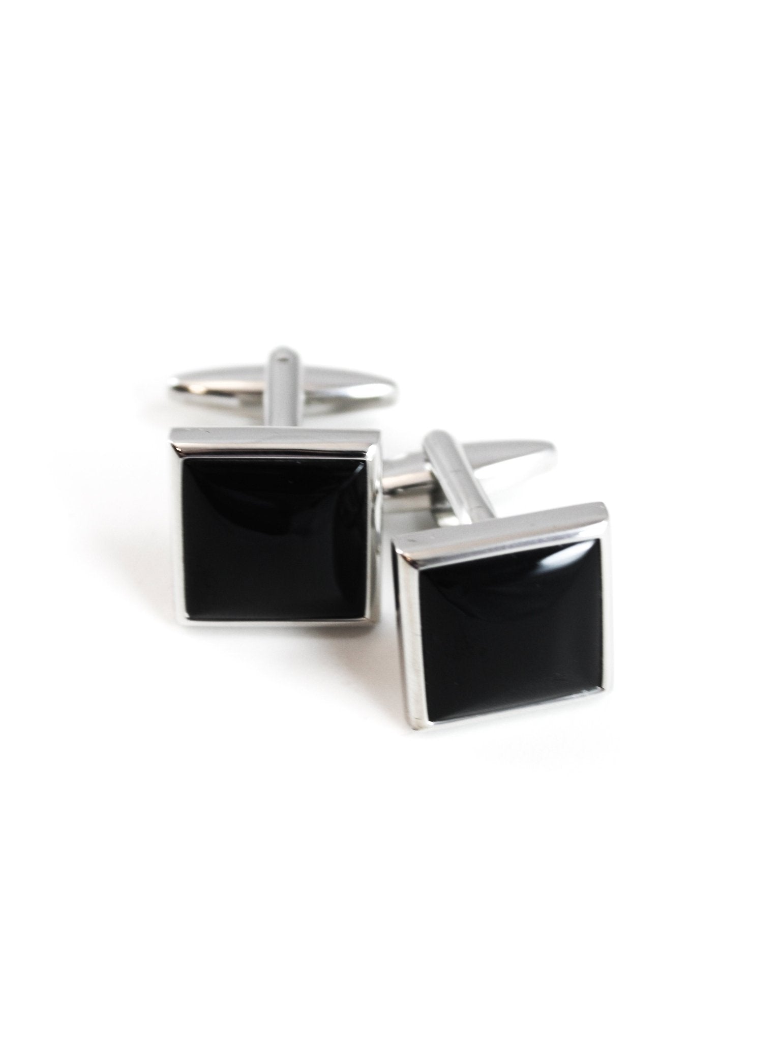 Cufflinks: Black Onyx