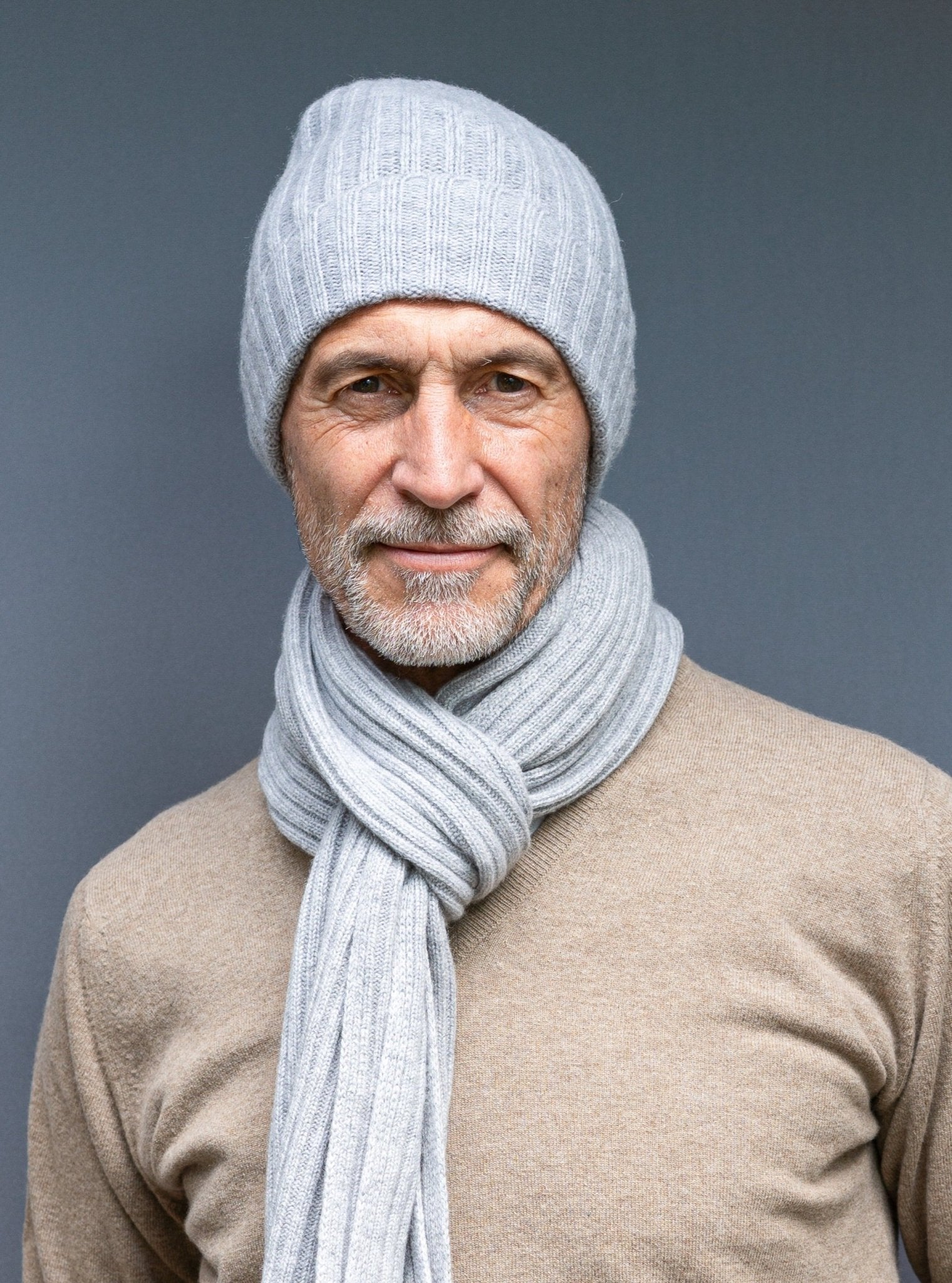 Cashmere hat: Flannel