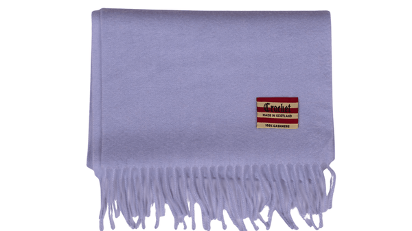 Cashmere scarf plain