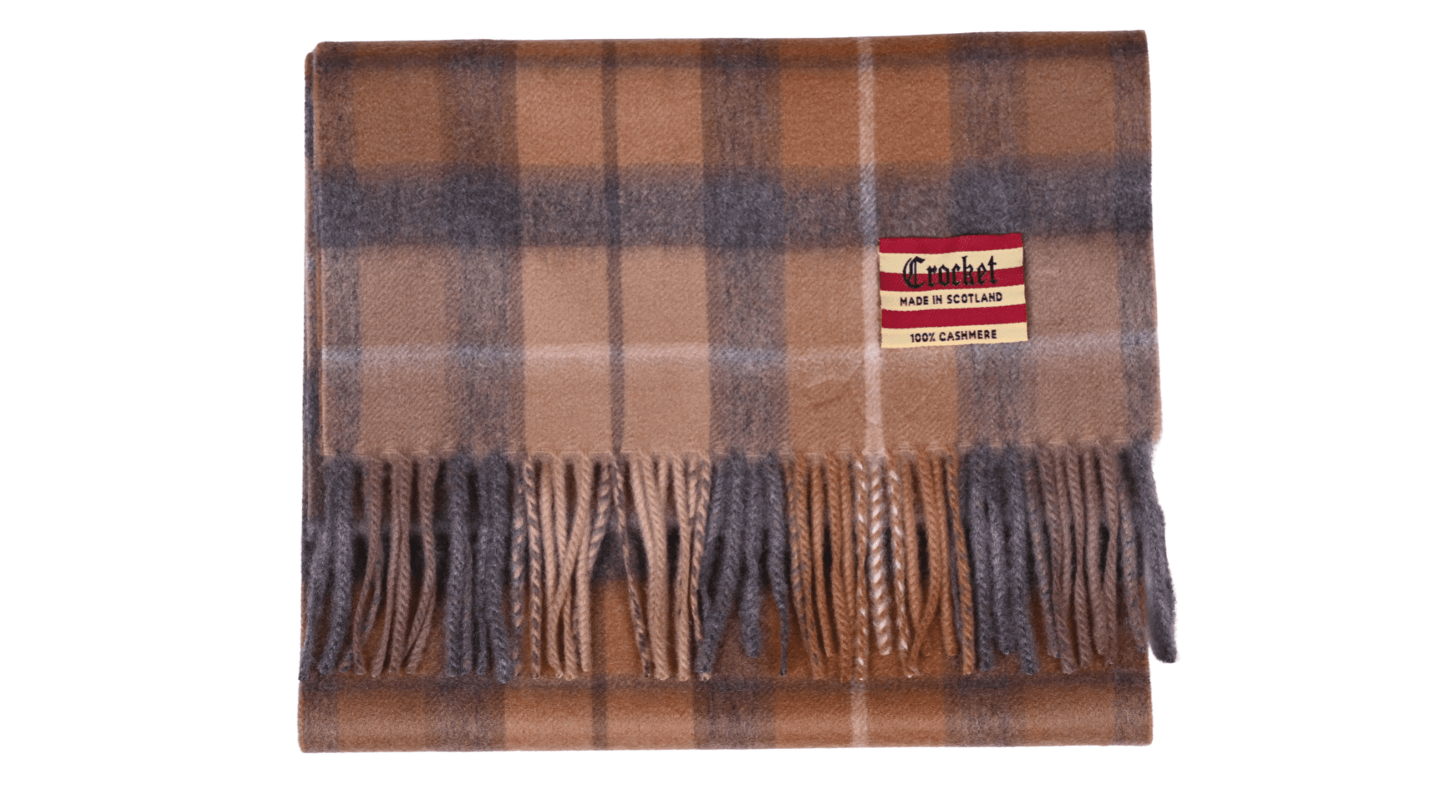 Cashmere scarf tartan