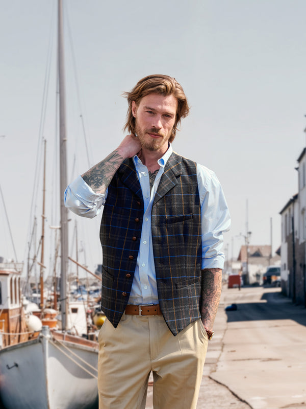 Lovat Tweed Waistcoat