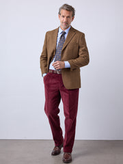 Corduroy trousers Brisbane Moss, Colour: Bordeaux