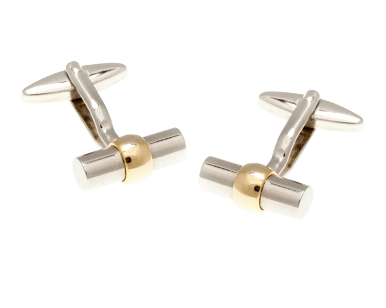 Manschettenknöpfe: Gold Plated Tube