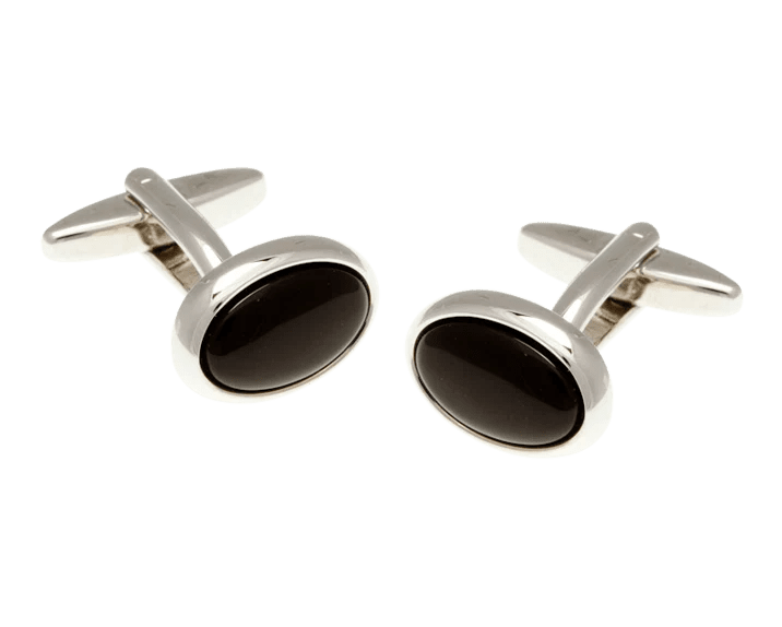 Cufflinks: Black Onyx
