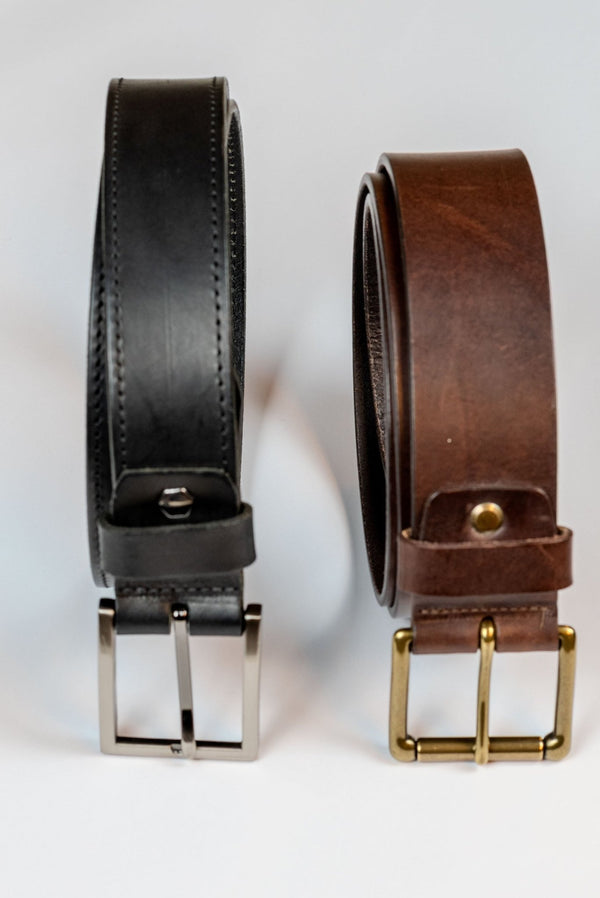 Leather belt made in Germany