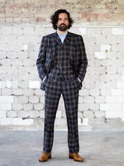 Summer suit in 3-button Classic from light Lovat Tweed