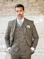 Tweed suit in 3-button Classic from Moon Tweed