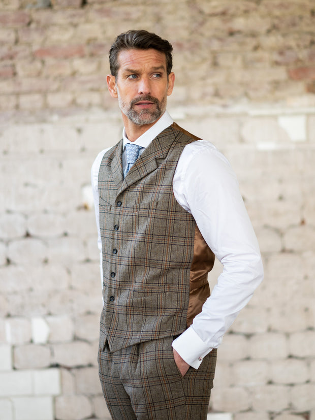 Tweed suit in 3-button Classic from Moon Tweed