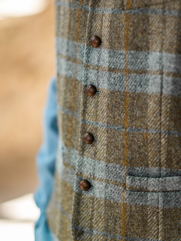 Tweed waistcoat from John Hanly