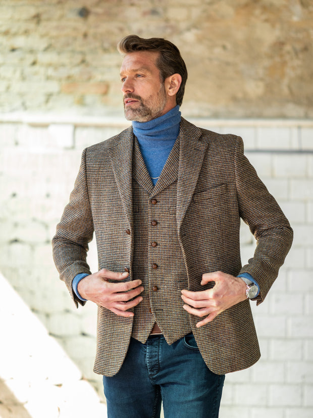 Tweed jacket in 3-button Classic from Harris Tweed