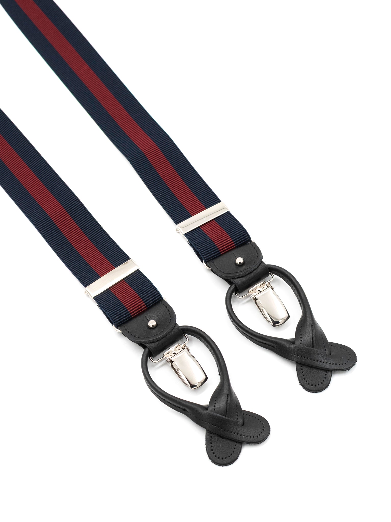 Braces, Navy-Bordeaux