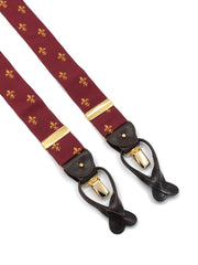 Braces, French Lily bordeaux