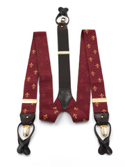 Braces, French Lily bordeaux