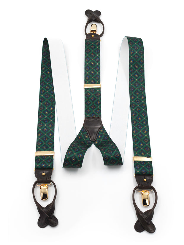 Hosenträger, Paisley Tears green