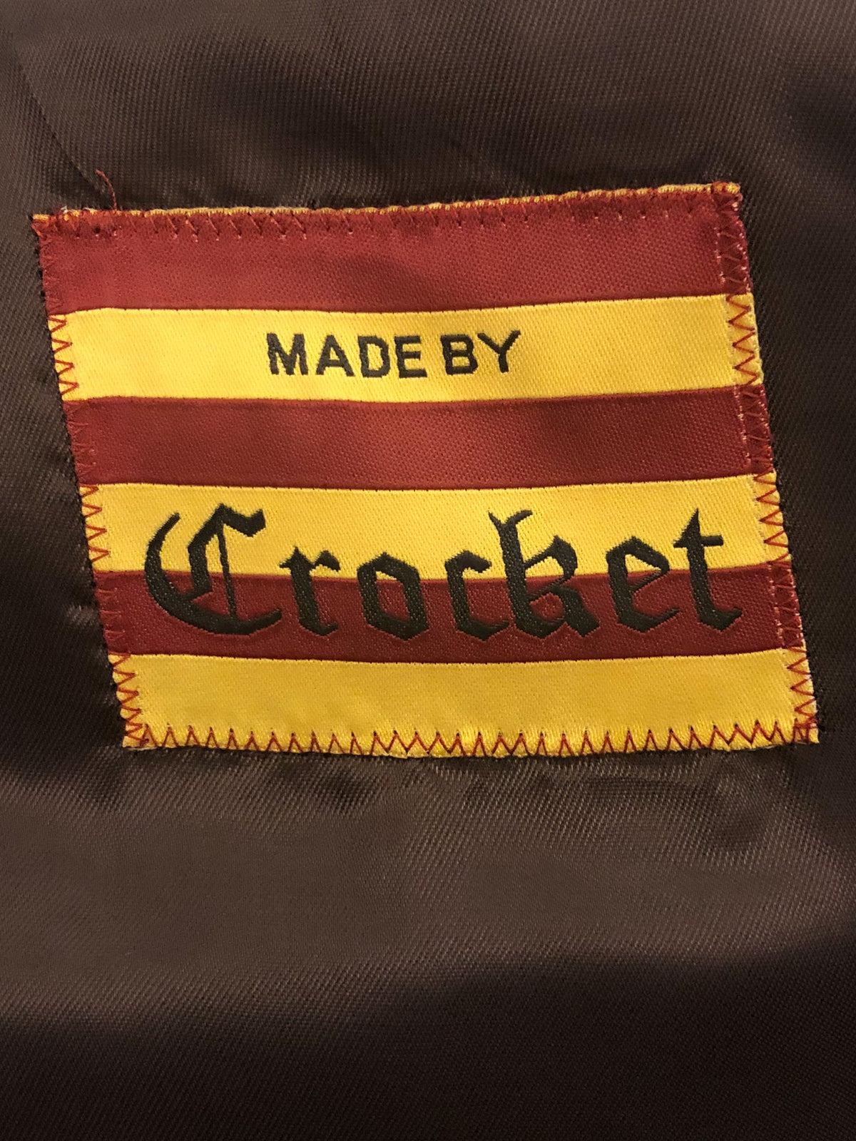 Tweed Waistcoat with herringbone in Harris Tweed – Green and Fawn