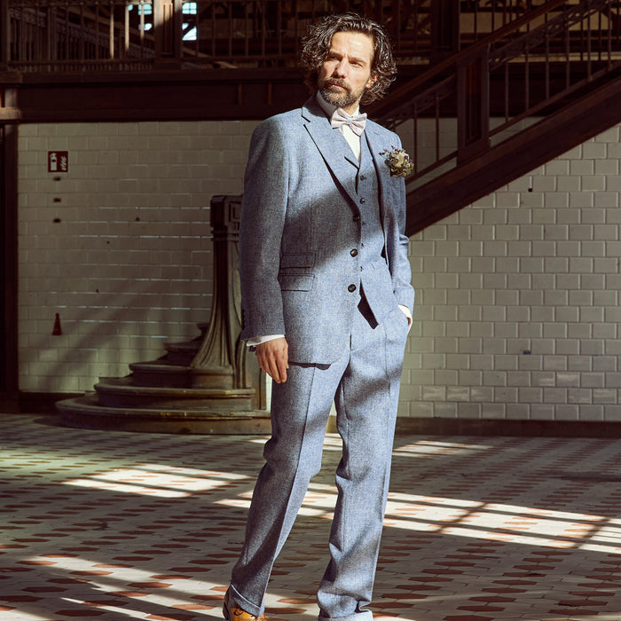 Tweed suit 3-button Classic from Moon Tweed