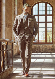 Tweed suit in 3-button Classic from Moon Tweed