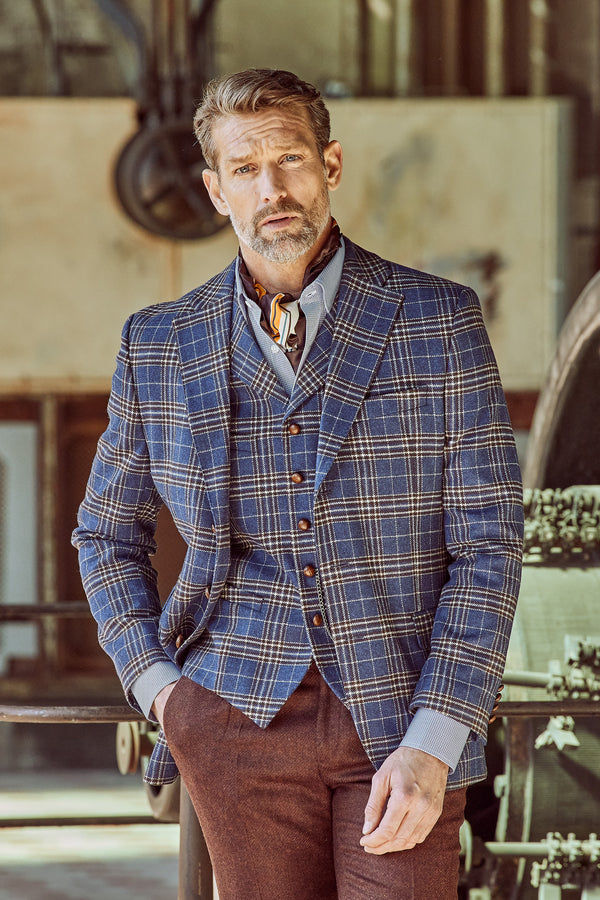 Tweed jacket in 3-button Classic from Marling & Evans Tweed