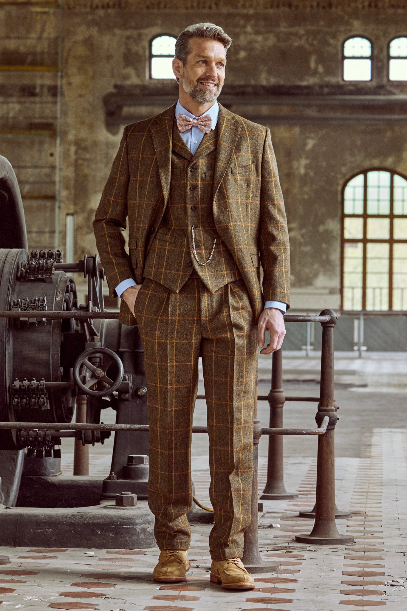 Tweed suit in 3-button Classic from Lovat Tweed