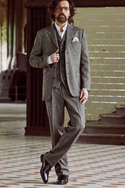 Tweed suit in 3-button Classic from Moon Tweed