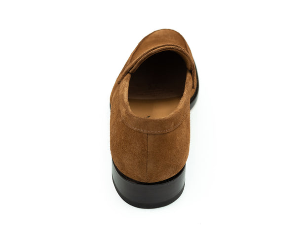 Loafer in brauen Wildleder