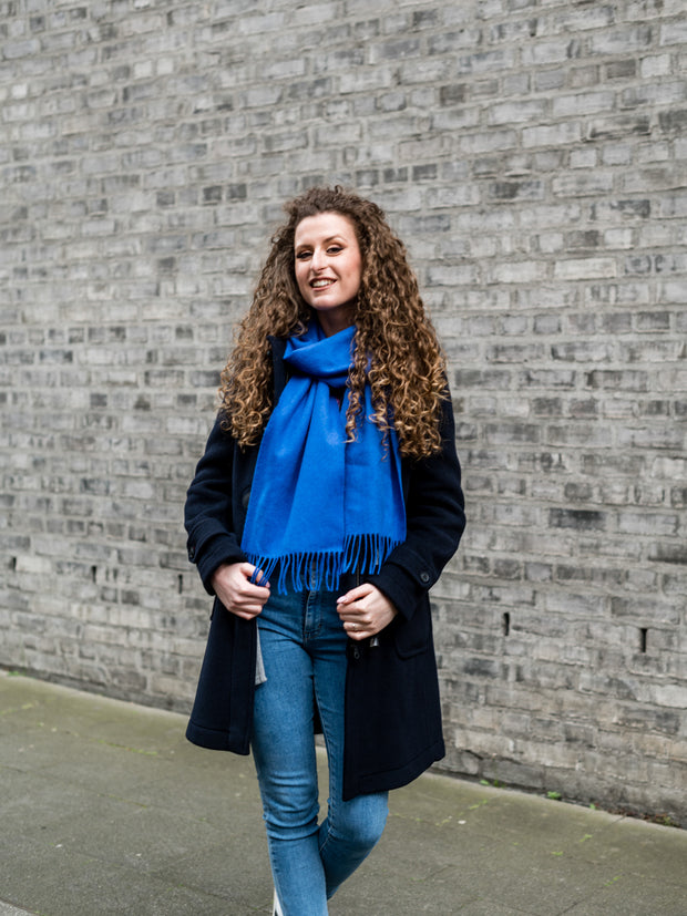 Cashmere Schal:ROYAL BLUE