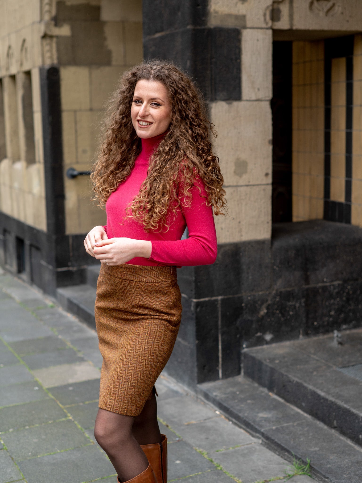 Tweed Skirt from Magee Tweed