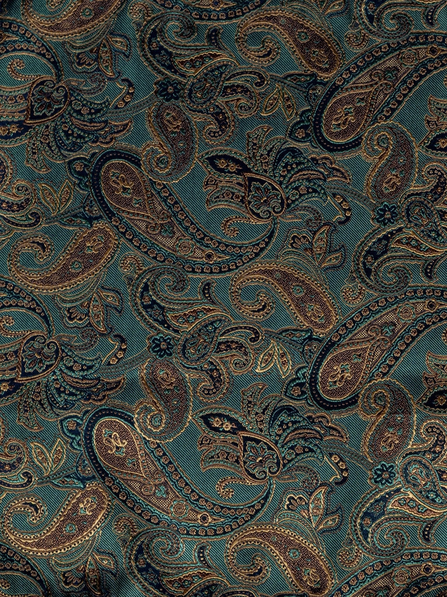 Einstecktuch Paisley bottle/gold