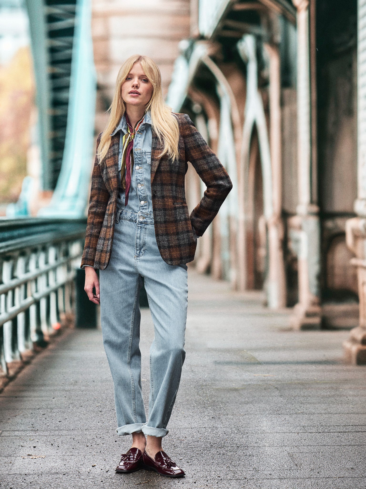 Tweed blazer from Moon Tweed