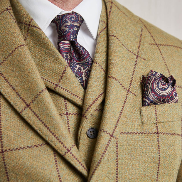 Tweed Anzug in 3-Knopf Classic aus Lovat Tweed